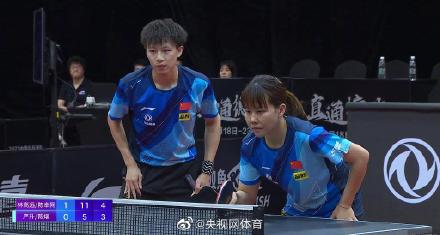 林高远谈混双搭档陈幸同：非常强的搭档，彼此有默契