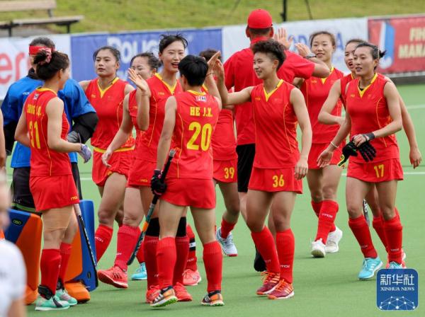 曲棍球 | 世界超级联赛:中国队胜新西兰队 曲棍球 | 世界超级联赛:中国队胜新西兰队