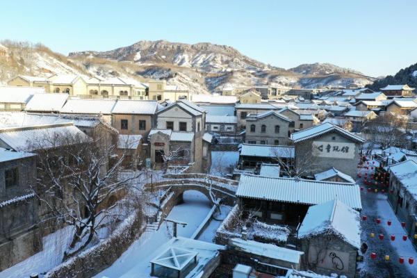 水镇雪韵