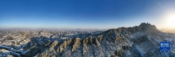 美丽中国丨当雄伟长城遇上皑皑白雪——长城展开水墨画卷