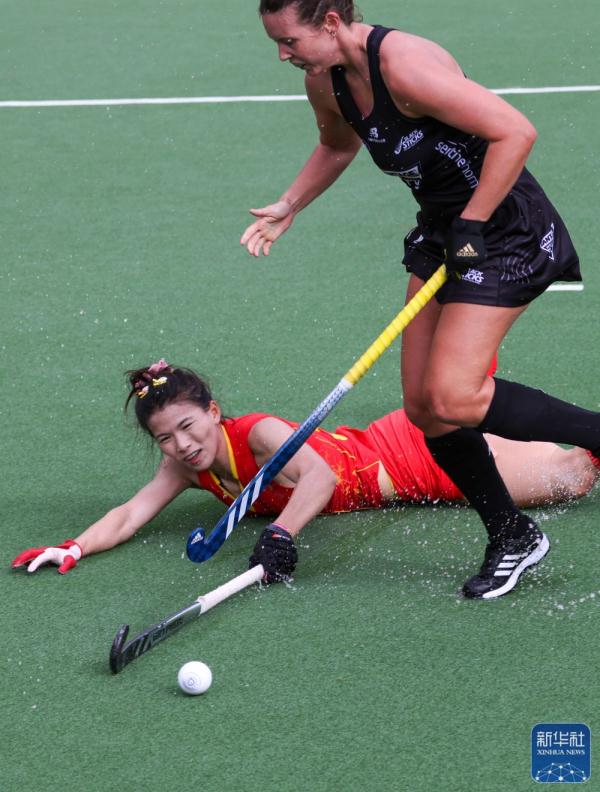 曲棍球 | 世界超级联赛:中国队胜新西兰队 曲棍球 | 世界超级联赛:中国队胜新西兰队