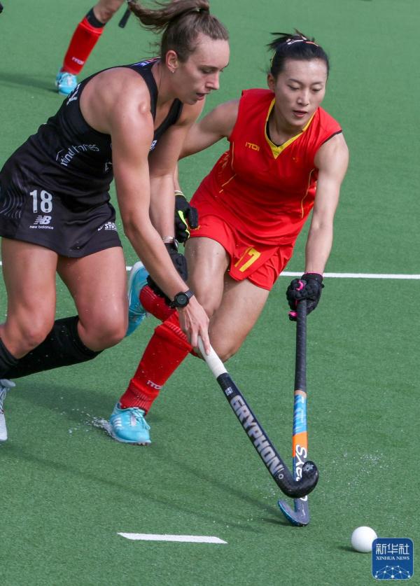 曲棍球 | 世界超级联赛:中国队胜新西兰队 曲棍球 | 世界超级联赛:中国队胜新西兰队