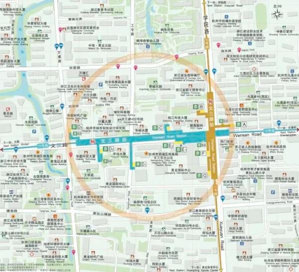 最新!杭州这三个地铁站,明日开通! 最新!杭州这三个地铁站,明日开通!