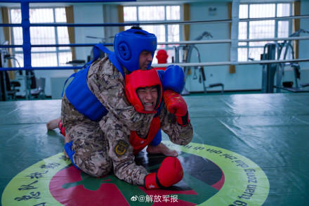 “拳”速出击！看武警官兵搏击对抗训练