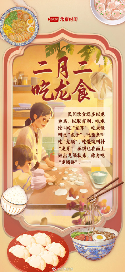 二月二 龙抬头| “剃龙头”、吃“龙鳞饼”，开启一年好兆头！