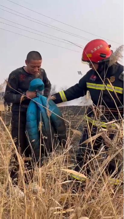 天津“打火哥”的新外套收到了！