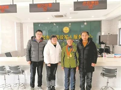 为了一位耄耋老兵的心愿