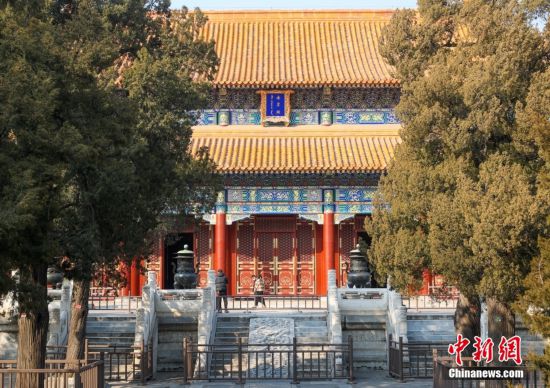 寿皇殿建筑群 北京中轴线重要组成部分