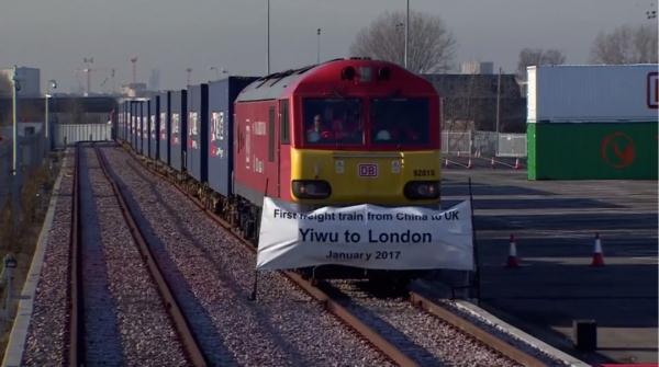 英媒“新奇发现”:伦敦竟有一趟直达中国义乌的列车 英媒“新奇发现”:伦敦竟有一趟直达中国义乌的列车