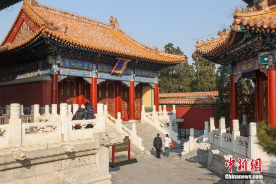 寿皇殿建筑群 北京中轴线重要组成部分