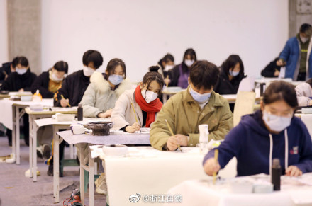 中国美院2023年本科招生复试报录比近50：1