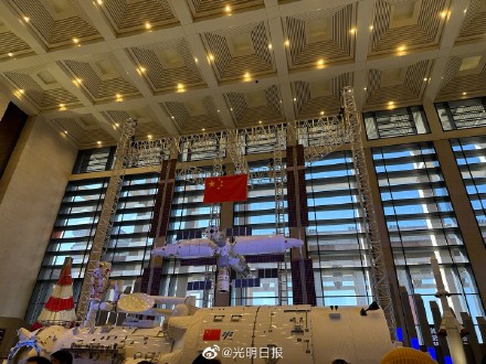 探索国博里的中国空间站