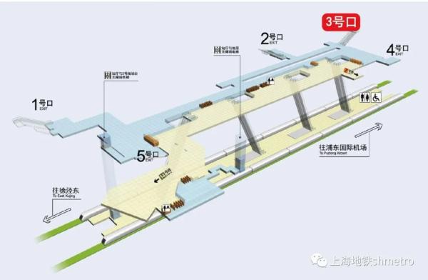 上海地铁2号线这个站口今起临时关闭近一年！10号线、11号线换乘也有调整