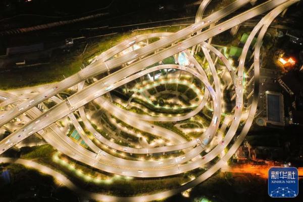 空中俯瞰贵阳黔春立交桥 空中俯瞰贵阳黔春立交桥