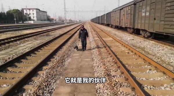 泪目！一警一犬坚守铁路小站12年，如今一起退休...