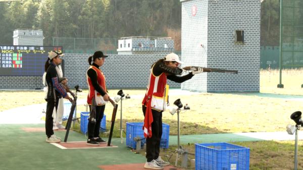 国家飞碟射击集训队2023年世界杯选拔赛在三明清流落幕