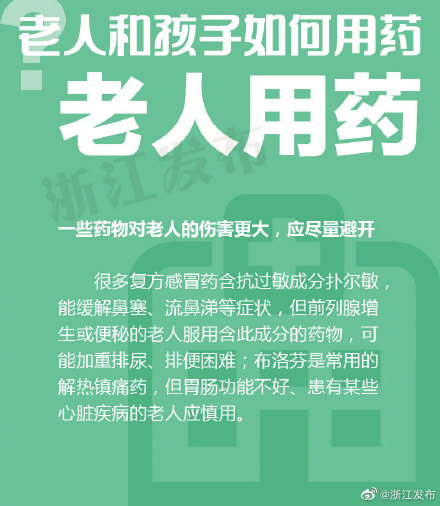 老人和孩子用药需注意什么？