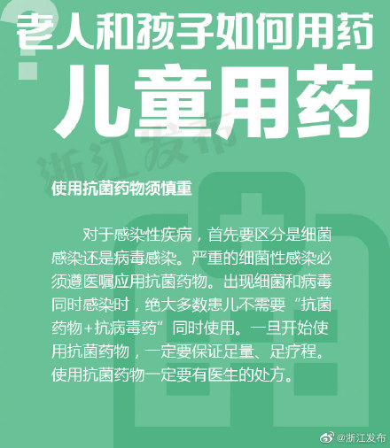 老人和孩子用药需注意什么？