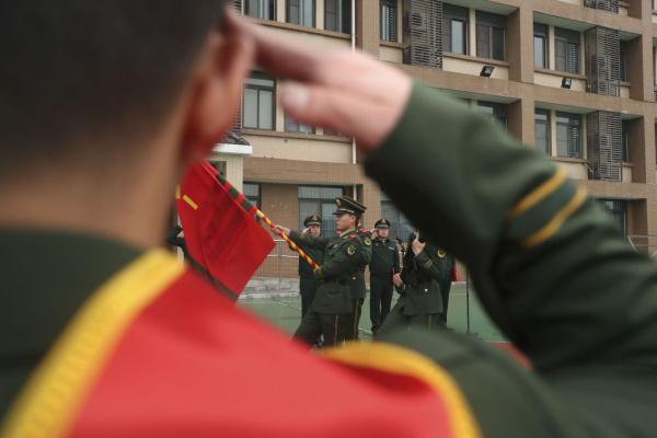 再见，我的战友！武警重庆总队船艇支队举行老兵退伍仪式