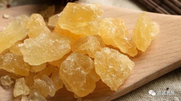 冰糖，还有颜色区分？