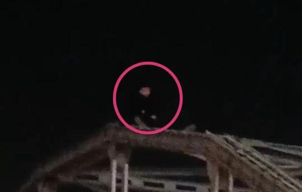 水里的他在救人，岸上的人偷偷做了这件事