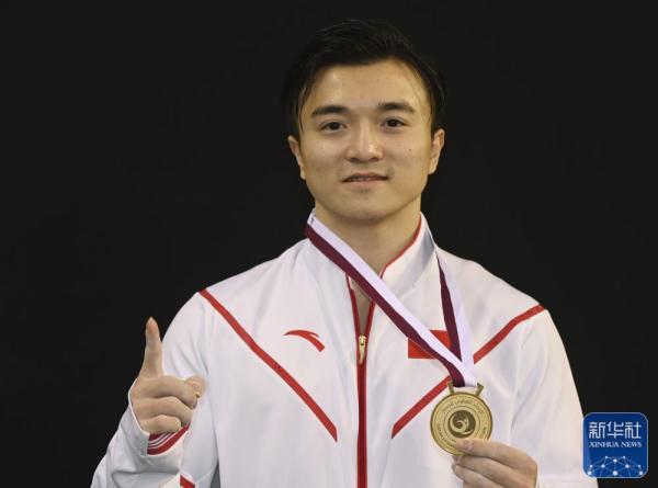 国际体联世界杯赛多哈站：刘洋吊环夺冠