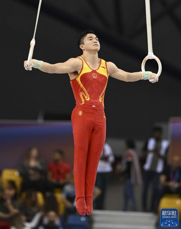国际体联世界杯赛多哈站：刘洋吊环夺冠