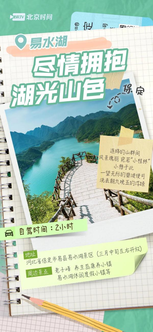 攻略图鉴 | 京津冀2小时旅游圈！ 春暖花开，说走就走→