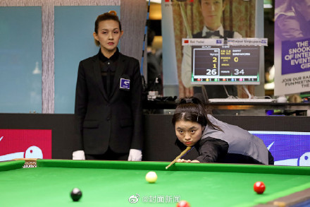 棒!19岁白雨露获斯诺克世锦赛亚军 棒!19岁白雨露获斯诺克世锦赛亚军