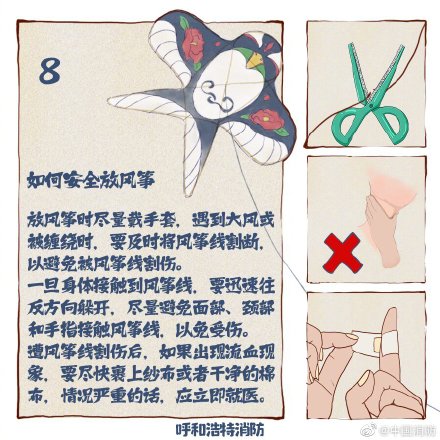 春日里放风筝必须谨记的事