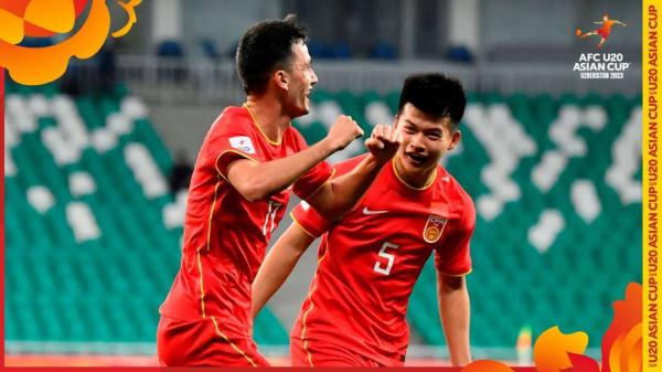 U20男足亚洲杯：中国队2-0胜沙特