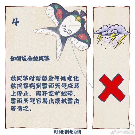 春日里放风筝必须谨记的事