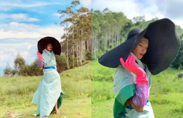 他从田埂登上国际T台，为中国品牌走秀！