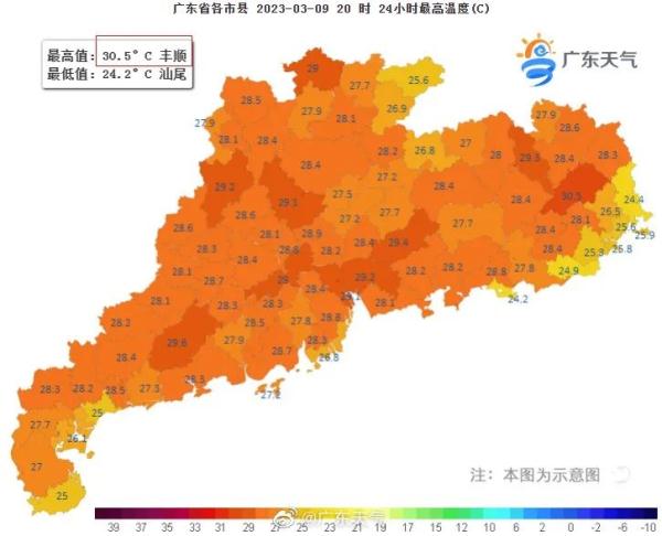 广东：气温冲上30℃！冷空气周末携雨来袭