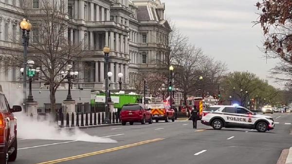 美国白宫附近政府大楼起火 工作人员收到指令：紧急撤离