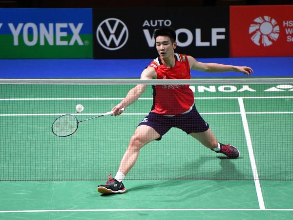 德国羽毛球公开赛男单决赛 伍家朗夺冠，李诗沣获亚军
