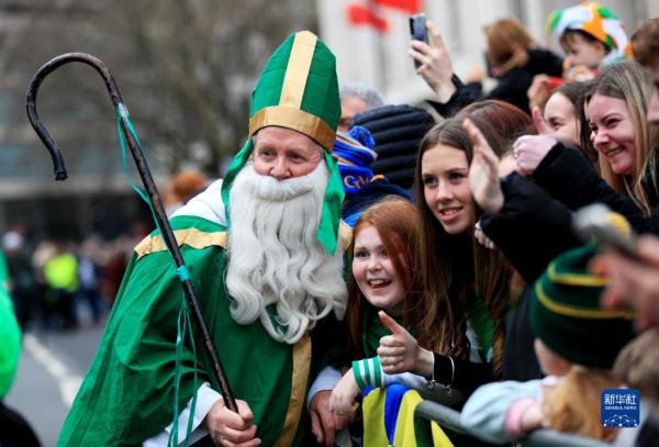 英国伦敦：迎接圣帕特里克节