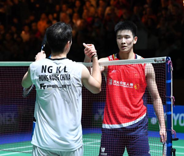 德国羽毛球公开赛男单决赛 伍家朗夺冠，李诗沣获亚军