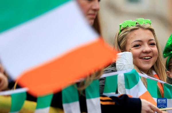 英国伦敦：迎接圣帕特里克节