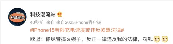 iPhone摊上事，欧盟再出手