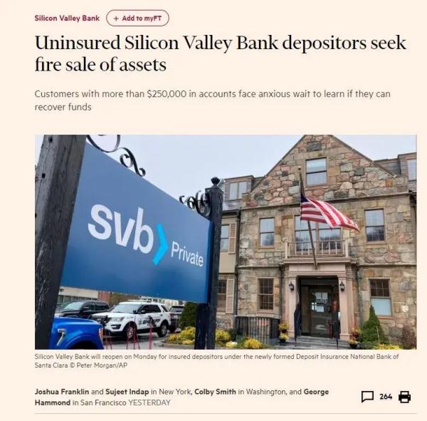 美国银行接连破产!金融危机会来吗? 美国银行接连破产!金融危机会来吗?