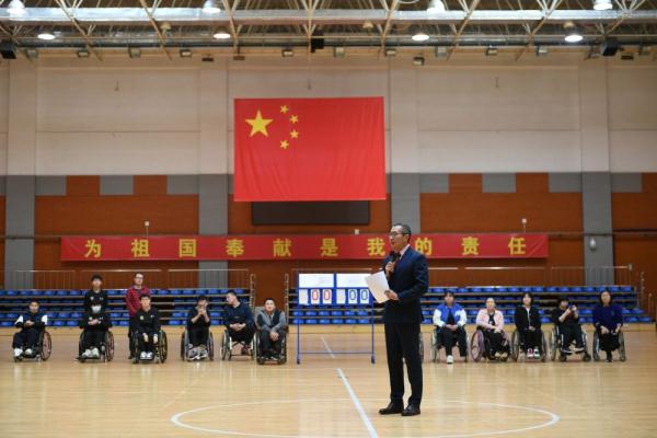 全国轮椅篮球训练营在京闭营