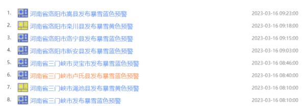 暴雪+道路结冰！河南多地发布最新预警