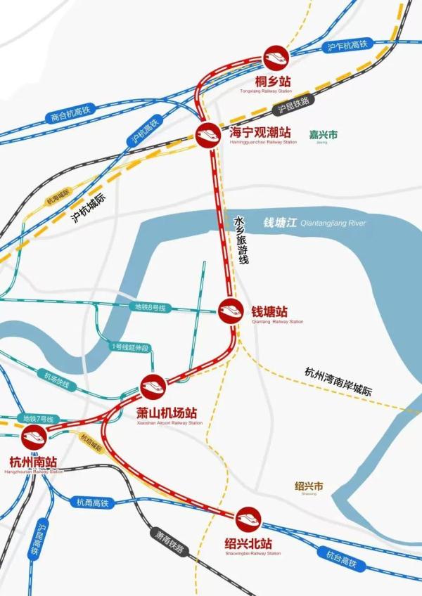 杭州又一个高铁站，正式启动！