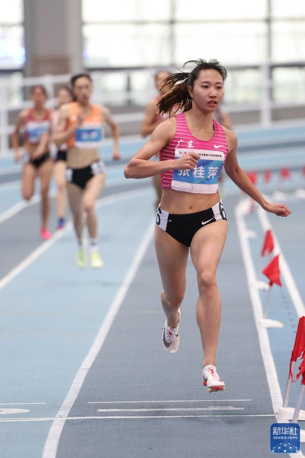 全国室内田径锦标赛：女子800米赛况