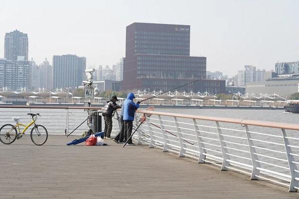黄浦江边又添新玩法！爷叔：周末来一定要早点抢位子……