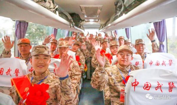 关注｜武警新兵入营现场画面来了