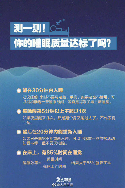 你每天要睡几小时？睡8个小时不一定代表睡得好