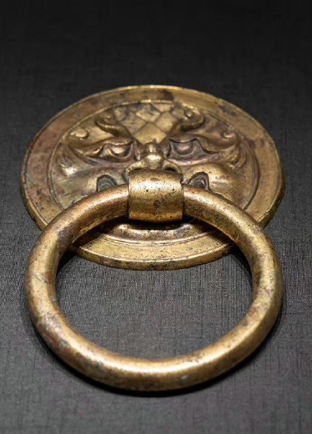 西安博物院藏· 唐代鎏金铜铺首