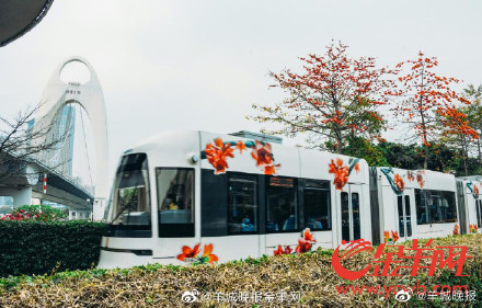 开往春天的广州红棉列车